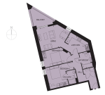 Floorplan of Da Vinci Torre, Lewisham, 77 Loampit Vale, SE13 7FA