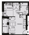 Floorplan of Venice Corte, 2 Elmira Street, Lewisham, London, SE13 7FQ