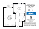 Floorplan of Sienna Alto, 2 Cornmill Lane, Lewisham, London, SE13 7GG