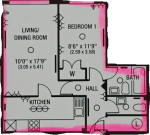 Floorplan of St Davids Square, Lockes Wharf, Isle of Dogs, London, E14 3WD